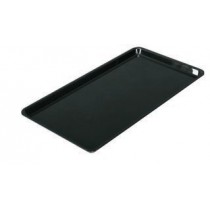 Plateau cuisine, plexi noir rectangulaire GN4/7 P 487 mm