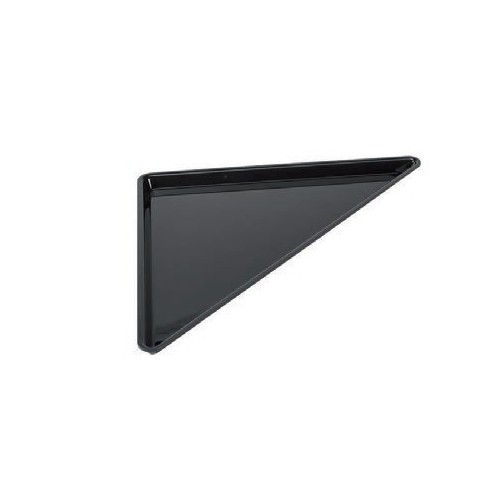 Plateau cuisine plexi noir triangle L 270/270 x P 365 x H 17 mm Plateau cuisine plexi noir triangle L 270/270 x P 365 x H 17 mm