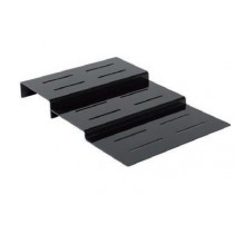 Escalier plexi noir 3 marches , 250 x 800 x 80 mm