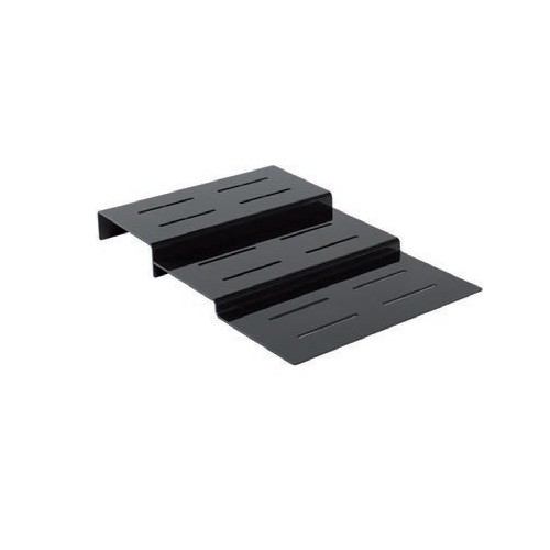 Plateau cuisine escalier plexi noir 3 marches P 800 mm Plateau cuisine escalier plexi noir 3 marches P 800 mm