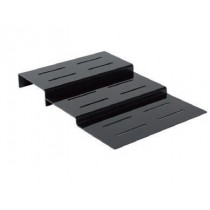 Plateau cuisine escalier plexi noir 3 marches P 800 mm