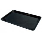 Plat plexi noir rectangulaire , 420 x 280 x 20 mm