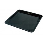 Plat plexi noir carré , 280 x 280 x 20 mm