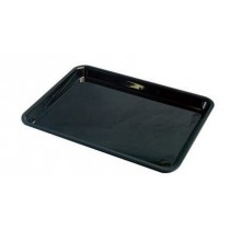 Plat plexi noir réctangulaire , 280 x 210 x 20 mm