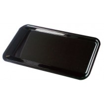 Plateau cuisine plexi noir rectangulaire 280 x 140 mm
