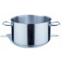Braisière sans couvercle , inox , Ø 240  H - 140 mm  L - 63 mm