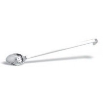 Cuillère perforée monobloc inox  , L- 370 mm