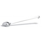 Cuillere cuisine perforée monobloc inox L 370 mm