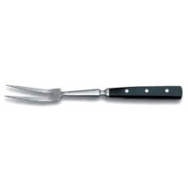 Fourchette de cuisine courbe , manche polyoxyméthylène , L- 180 mm 