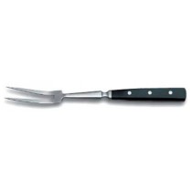 Fourchette de cuisine courbe, manche polyoxyméthylène, Longueur 180 mm