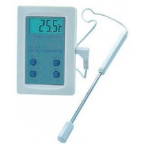 Thermomètre digital -50°/+300°C avec sonde repliable 