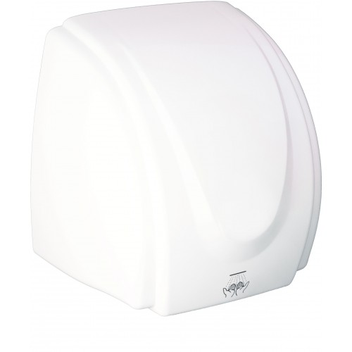 Sèche-mains professionnel en ABS blanc 2 100 W Sèche-mains professionnel en ABS blanc 2 100 W