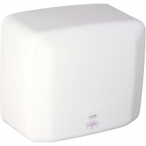 Sèche-mains professionnel blanc acier peint à l’époxy 2 500 W 