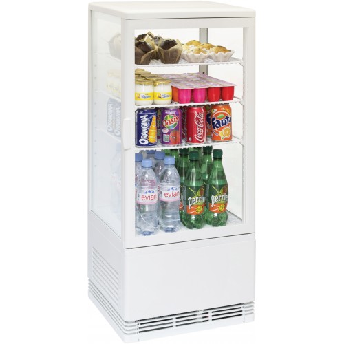 Mini vitrine réfrigérée positive 78 L, 160 W Mini vitrine réfrigérée positive 78 L, 160 W