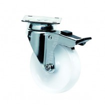 Ensemble de 4 roues pour support de diviseuses et bouleuses